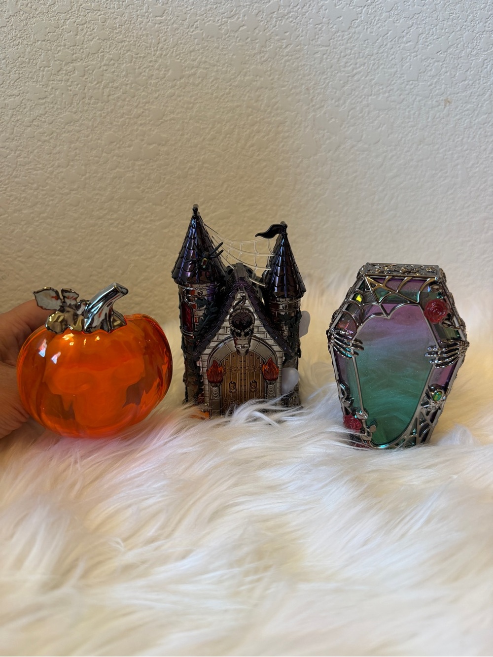 Bath & Body Works Wallflowers Spooky Coffin Nightlight Haunted House Pumpkin